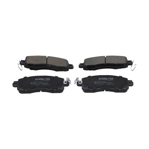 Sada brzdových platničiek kotúčovej brzdy KAVO PARTS KBP-10107