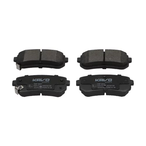 Sada brzdových platničiek kotúčovej brzdy KAVO PARTS KBP-4007