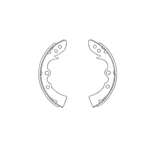 Sada brzdových čeľustí KAVO PARTS KBS-5408
