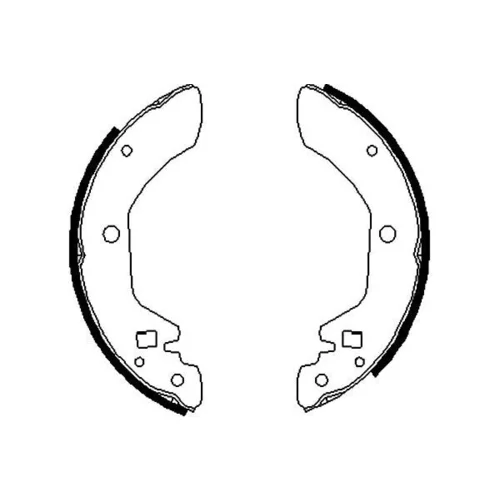 Sada brzdových čeľustí KAVO PARTS KBS-7429