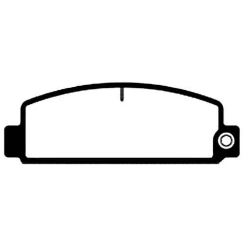 Sada brzdových platničiek kotúčovej brzdy KAVO PARTS BP-4504