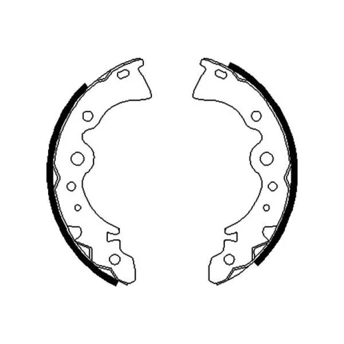Sada brzdových čeľustí KAVO PARTS BS-7410