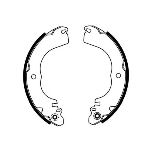 Sada brzdových čeľustí KAVO PARTS BS-7429