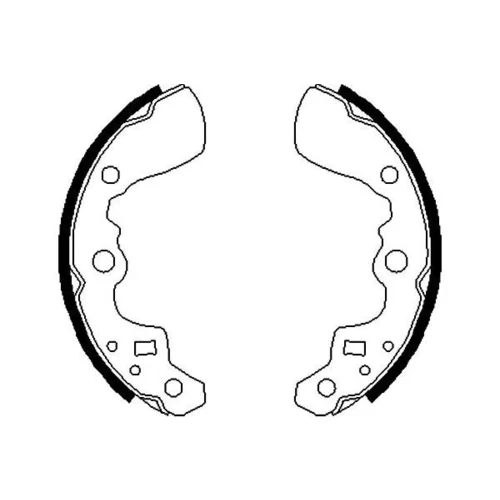 Sada brzdových čeľustí KAVO PARTS BS-8909