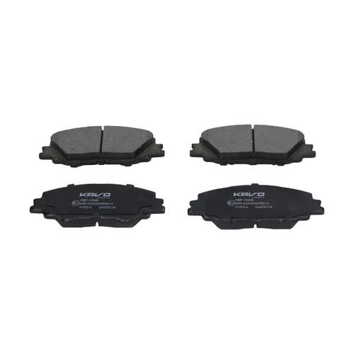 Sada brzdových platničiek kotúčovej brzdy KAVO PARTS KBP-10046