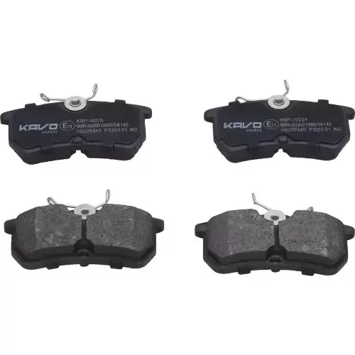 Sada brzdových platničiek kotúčovej brzdy KAVO PARTS KBP-10224