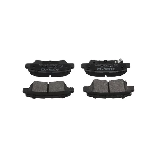 Sada brzdových platničiek kotúčovej brzdy KBP-3025 (KAVO PARTS) - obr. 2