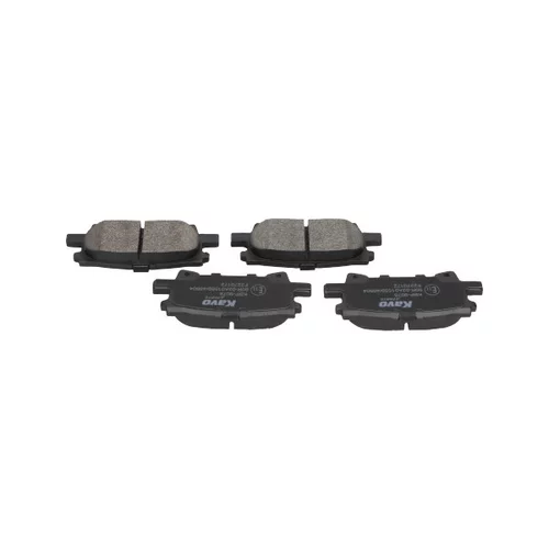 Sada brzdových platničiek kotúčovej brzdy KBP-9078 (KAVO PARTS) - obr. 2