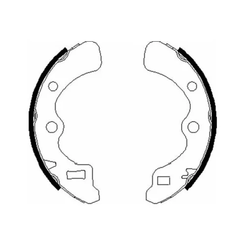 Sada brzdových čeľustí KAVO PARTS BS-2900