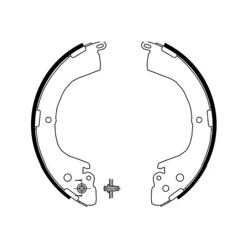 Sada brzdových čeľustí KAVO PARTS BS-6411