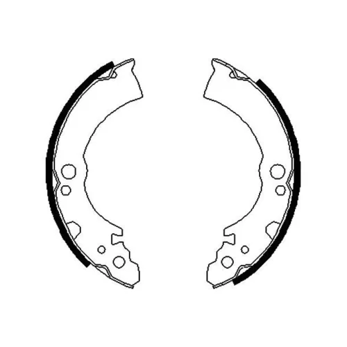 Sada brzdových čeľustí KAVO PARTS BS-7404