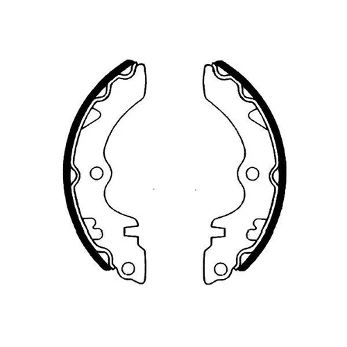 Sada brzdových čeľustí KAVO PARTS BS-8922