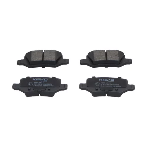 Sada brzdových platničiek kotúčovej brzdy KAVO PARTS KBP-10015