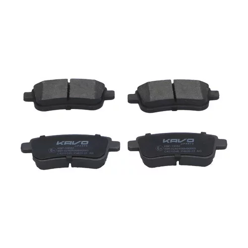 Sada brzdových platničiek kotúčovej brzdy KAVO PARTS KBP-10082