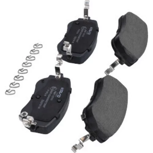 Sada brzdových platničiek kotúčovej brzdy KBP-10151 (KAVO PARTS) - obr. 1