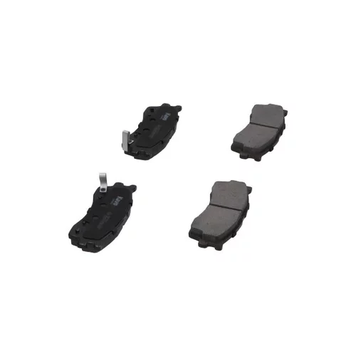 Sada brzdových platničiek kotúčovej brzdy KBP-4002 (KAVO PARTS) - obr. 1