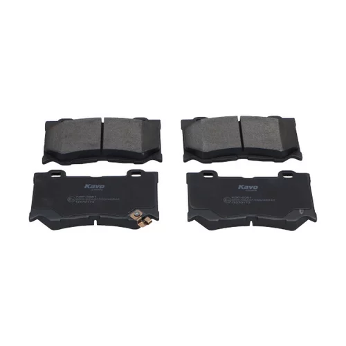 Sada brzdových platničiek kotúčovej brzdy KAVO PARTS KBP-6581