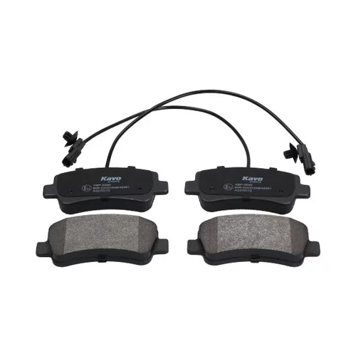 Sada brzdových platničiek kotúčovej brzdy KAVO PARTS KBP-6590