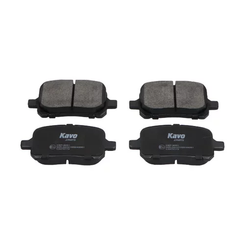 Sada brzdových platničiek kotúčovej brzdy KAVO PARTS KBP-9051