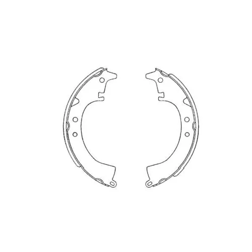 Sada brzdových čeľustí KAVO PARTS KBS-9921