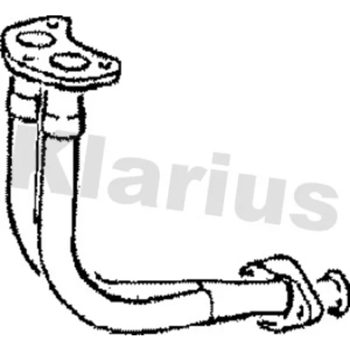Výfukové potrubie KLARIUS 110050
