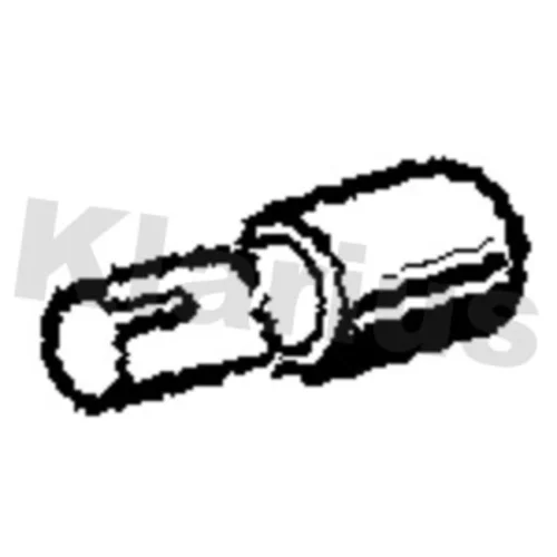 Výfukové potrubie KLARIUS 110551