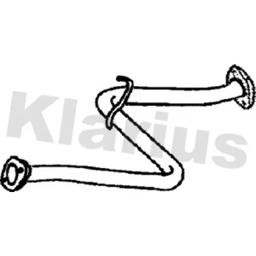 Výfukové potrubie KLARIUS 130040