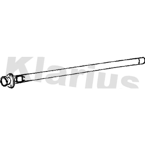 Výfukové potrubie KLARIUS 150101