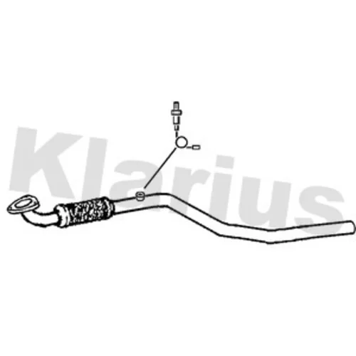 Výfukové potrubie KLARIUS 150531
