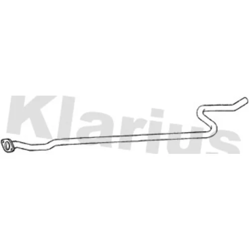 Výfukové potrubie KLARIUS 160382