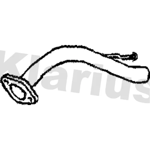 Výfukové potrubie KLARIUS 210704