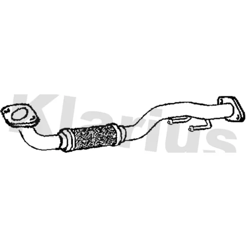 Stredný tlmič výfuku KLARIUS 223155