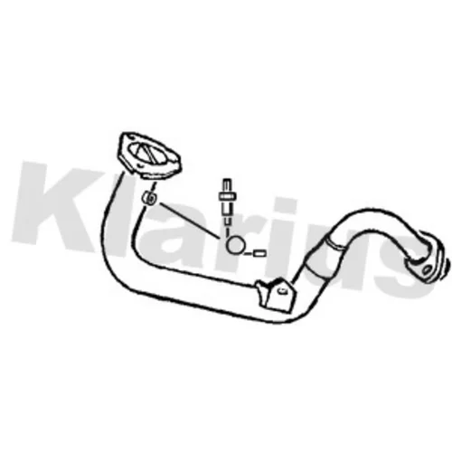 Výfukové potrubie KLARIUS 301224