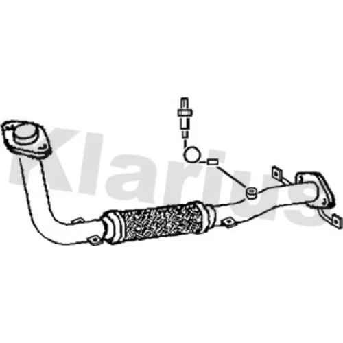 Výfukové potrubie KLARIUS 301579