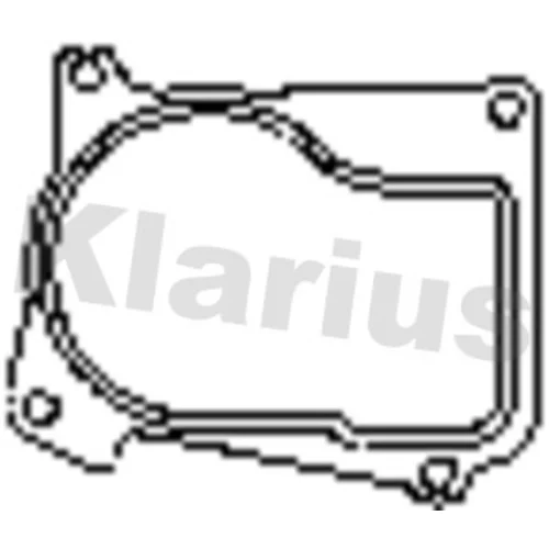 Tesnenie výfukovej trubky KLARIUS 410804