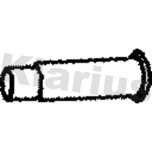 Výfukové potrubie KLARIUS 460007
