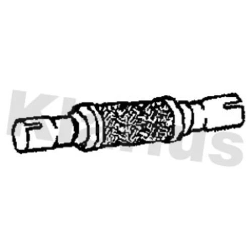 Vyfukove potrubie, univerzalne KLARIUS 460196