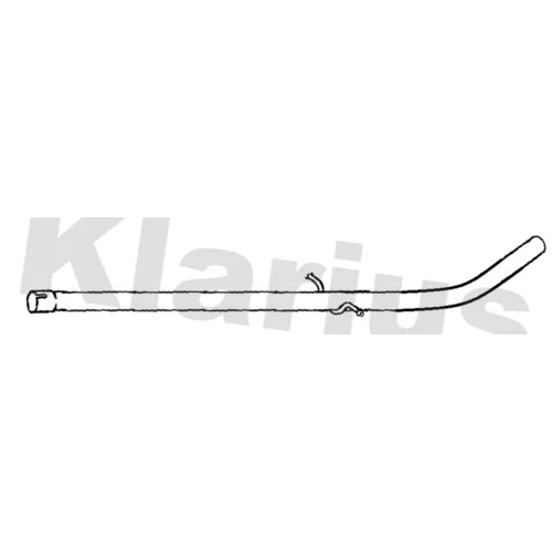 Výfukové potrubie KLARIUS RN1132C