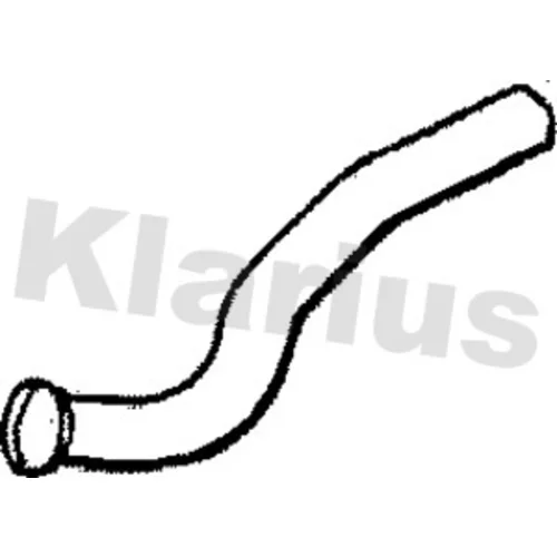 Výfukové potrubie KLARIUS 110341