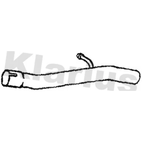 Výfukové potrubie KLARIUS 110670