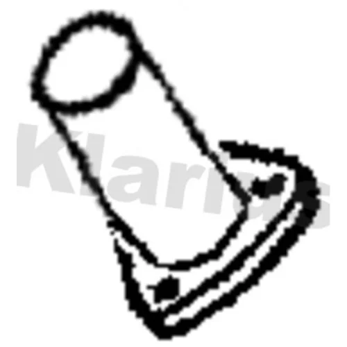 Výfukové potrubie KLARIUS 111017