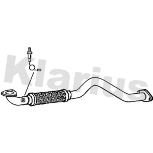 Výfukové potrubie KLARIUS 130454