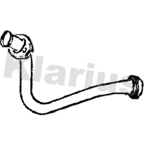 Výfukové potrubie KLARIUS 301395
