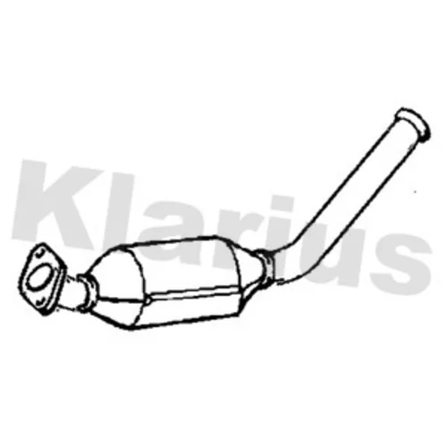 Filter sadzí/pevných častíc výfukového systému KLARIUS 390745