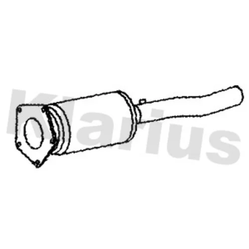 Filter sadzí/pevných častíc výfukového systému KLARIUS 399055