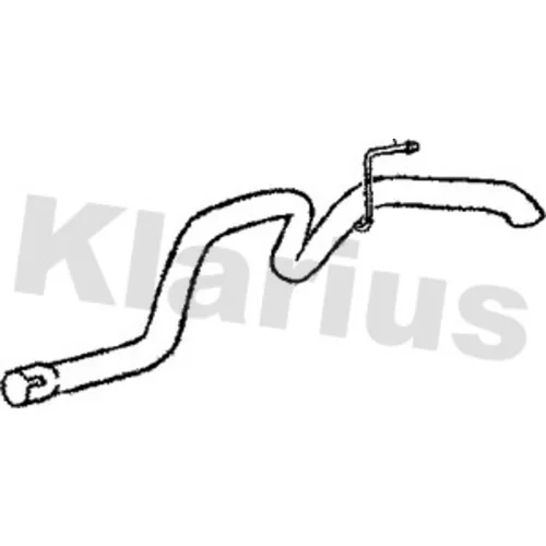 Výfukové potrubie KLARIUS 150326