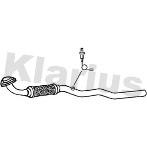 Výfukové potrubie KLARIUS 150343