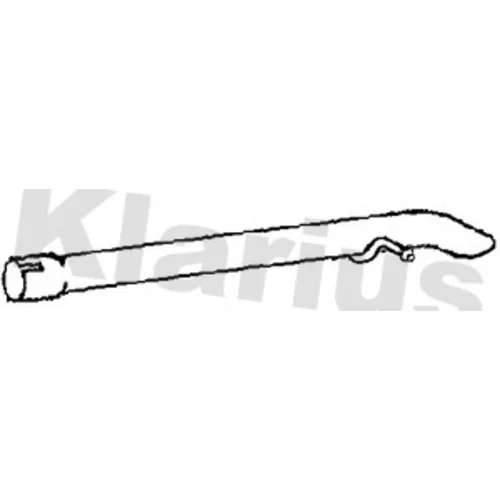 Výfukové potrubie KLARIUS 150578