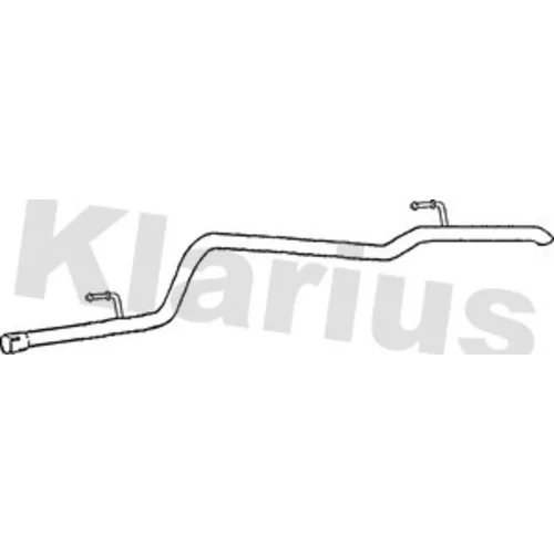 Výfukové potrubie KLARIUS 160208