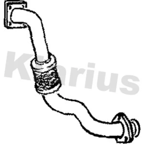 Výfukové potrubie KLARIUS 301216